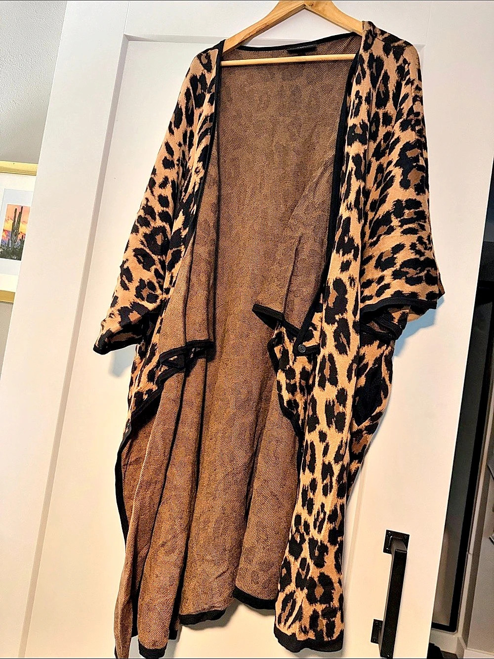 Lane Bryant Leopard Print Cardigan Size 22/28 Like New